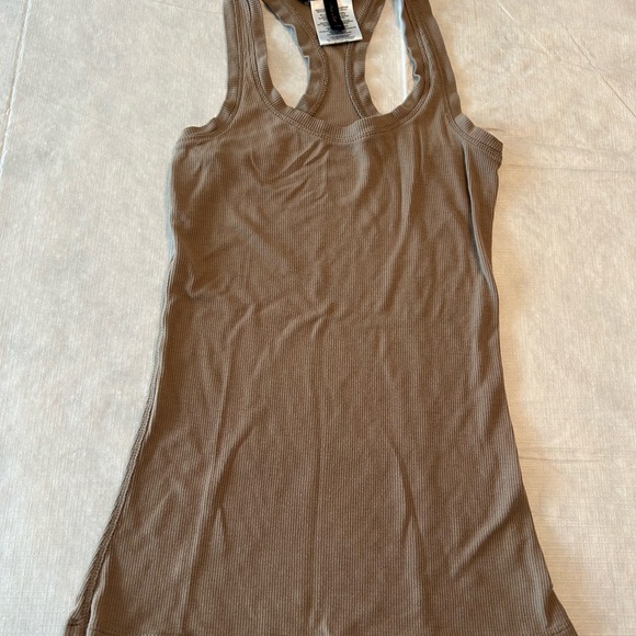 BCBGMaxAzria Tops - BCBGMaxAzria Taupe Tank Top